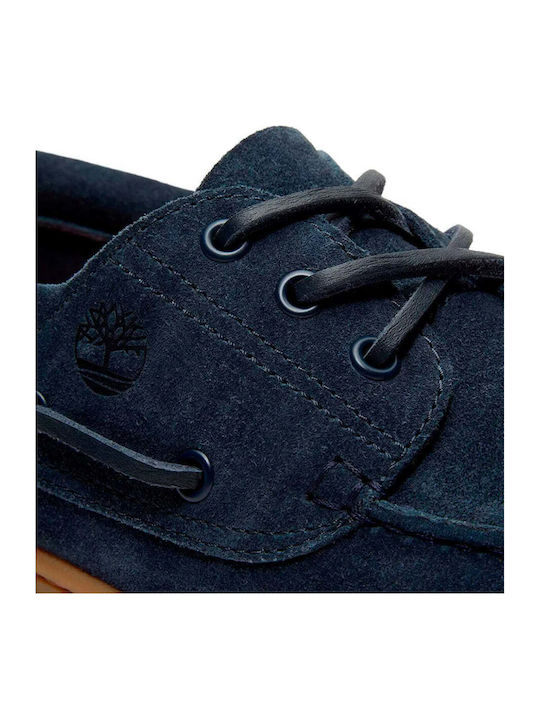 Pier Pantofi casual pentru bărbați de piele Albastru