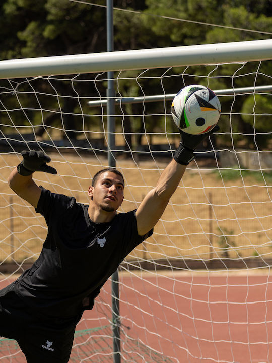 Fearless Goalkeepers Wolf Pro+ Torwarthandschuhe Erwachsene & Kinder Schwarz
