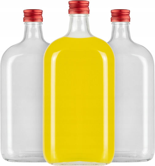 50x Bimberek Classic Wein-/Getränkeflaschen 500ml + Deckel