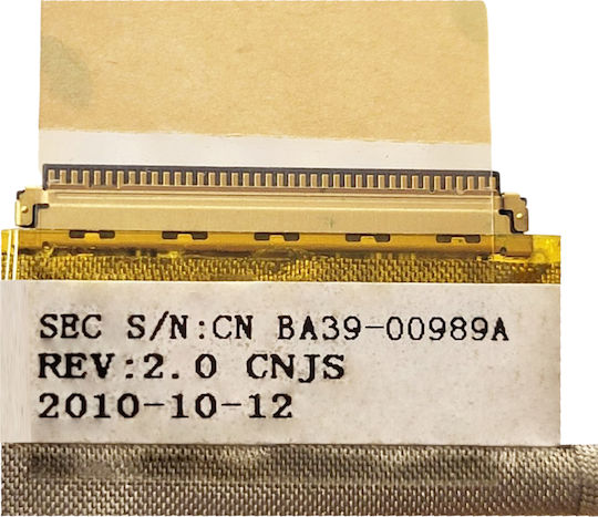 Screen Flex Cable Samsung Np-qx410 Qx411 Qx412 Qx510 Qx511 Qx512 Ba39-00986a Ba39-00989a Video Screen Cable Code 1-flex0177