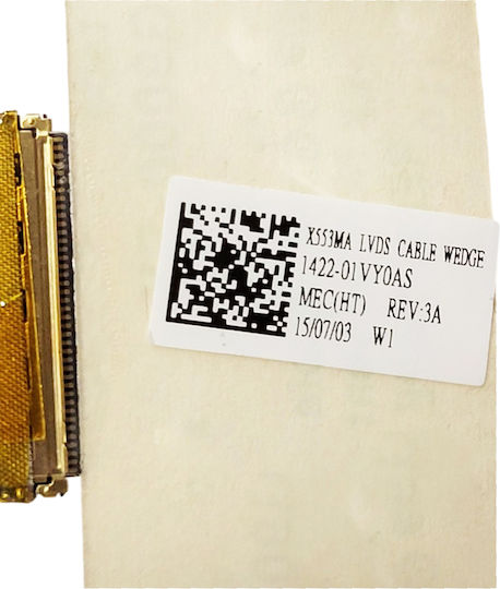 Screen Flex Cable Asus X553ma X553 X553m X553ma-bpd0705i 1422-01vy0as 1422-01ww0as Video Screen Cable Code 1-flex0314