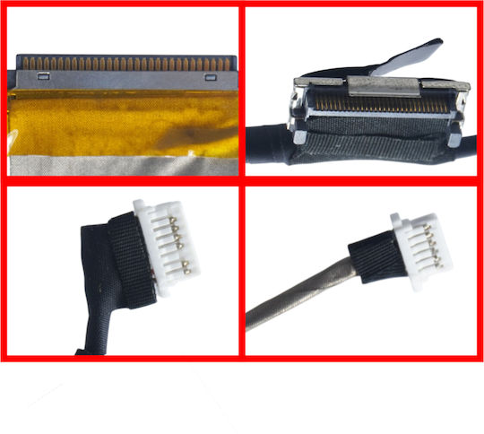 Flex Screen Cable for Sony Vgn-nw200 Vgn-nw26 Vgn-m850 Vgn-nw11z Vgn-nw15g Vgn-nw12 Vgn-nw320f 30pin 603-0001-4500-b Oem Code 1-flex1213