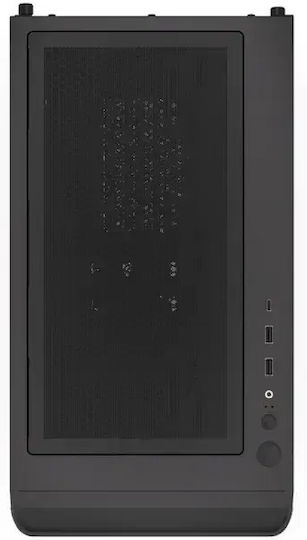 Endorfy Ventum 400 Air Gaming Midi Tower Κουτί Υπολογιστή με Πλαϊνό Παράθυρο Μαύρο