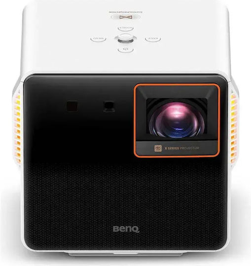 BenQ X3100I Mini 3D Projector DLP (DMD) 4K Ultra HD LED Lamp with Wi-Fi and Built-in Speakers Black