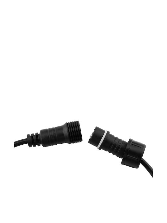 Malus Lanț Luminos Ghirlandă de Grădină pentru Exterior 10 m 10x E27 Lumiled
