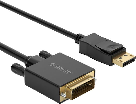 Orico XD-DTD DisplayPort male - DVI male Cable 3m Black