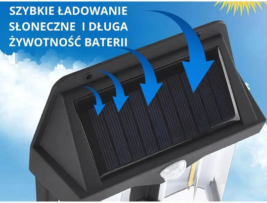 Verk Group Lampă Solară 1200lm cu Senzor de Mișcare