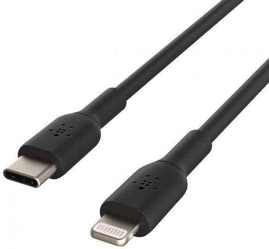 Belkin USB-C to Lightning Cable 18W Μαύρο 1m (17765)