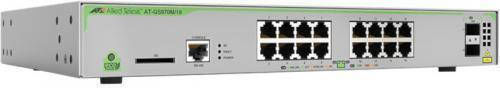 Allied Telesis GS970M/18 Gestionat L3 Switch cu 16 Porturi Gigabit (1Gbps) Ethernet și 2 Porturi SFP