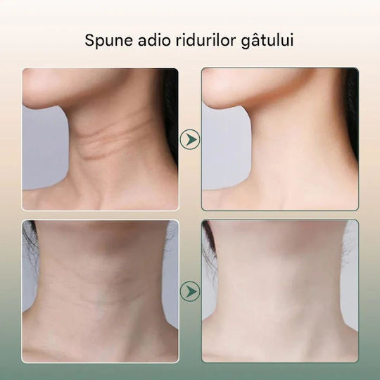 Arvada Beautypro Hy38 Dispozitiv de Masaj pentru Față și Gât 3 Moduri Led 40–45°C Încălzire 3 Niveluri de Vibrație Încărcare Usb Verde
