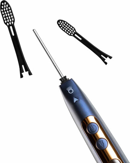 Tesla Water Flosser με Αισθητήρα Πίεσης και Θήκη Ταξιδίου Navy Μπλε
