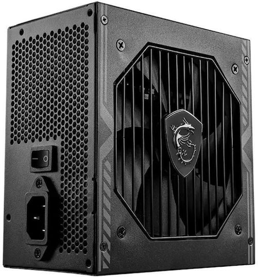 MSI MAG A750BN PCIE5 III 750W Черен Захранващ Блок За Компютър Пълен Кабел