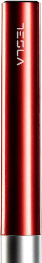 Tesla Wasserflosser Mit Drucksensor Und Reiseetui Rot