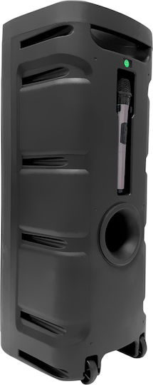 Karaoke Speaker with Wireless Microphone and Lighting Effects SM-1022 Black