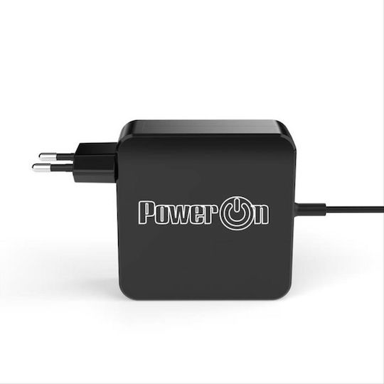Power On USB-C Universal Laptop Charger 65W 5V with Power Cord