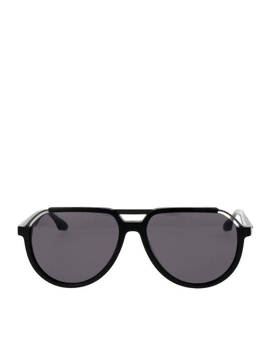 Trussardi Herren Sonnenbrillen mit Schwarzem Horn umrandeten Rahmen und schwarzen Gläsern Trussardi Herren Sonnenbrillen mit Schwarzem Horn umrandeten Rahmen und schwarzen Gläsern