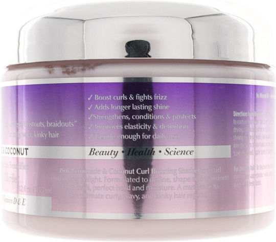The Mane Choice Curly And Wavy Hair Cream Mască de păr pentru netezire cu Aloe Vera 360gr
