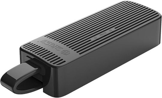 Orico Utk-u3 USB-A 3.0 към RJ45 Gigabit Ethernet 1 Gbps Мрежов Адаптер Черен 6942227181053