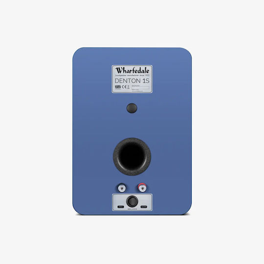Wharfedale Denton 1S Paar Passive Hi-Fi-Lautsprecher Buch selbst 100W 2 Wege P23.6xB22.9xH33cm Blau