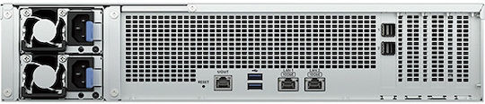 Synology RackStation RS3626xs NAS Rack with 12 Slots for HDD/SSD and 2 Ethernet Ports