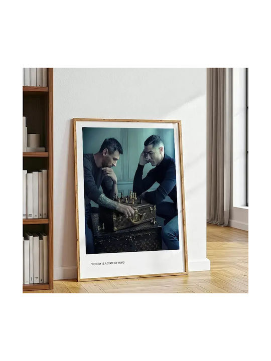 Poster Messi Vs Cristiano Ronaldo Sc126 60cm x 90cm-71725pd158910