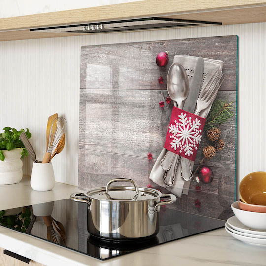 Tulup Schneidebrett Glas 60x52cm