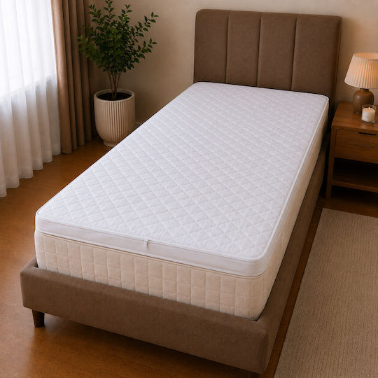 Kotonia Home Topper Saltele Dublu Spumă De Memorie Cu Husa Detasabila 140x200x4cm
