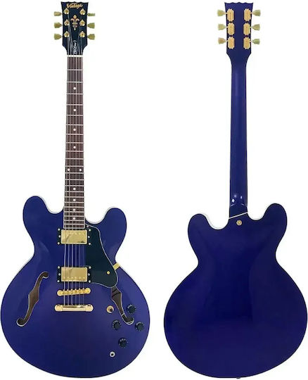 Vintage Vsa500pu0002 Proshop Einzigartige Elektrische Gitarre Lila Funkelnde