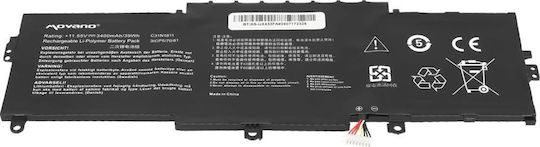 Movano Съвместима Батерия за Asus Zenbook Asus Zenbook Ux433fa, Ux433fl, Ux433fn с 3400mAh
