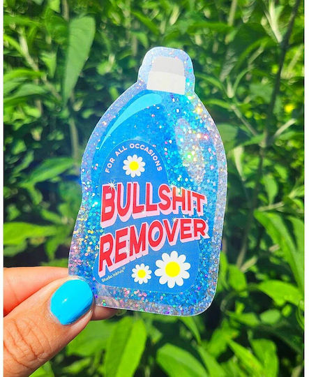 Vinyl Sticker Bullshit Remover Detergent 10 x 5.8 Cm