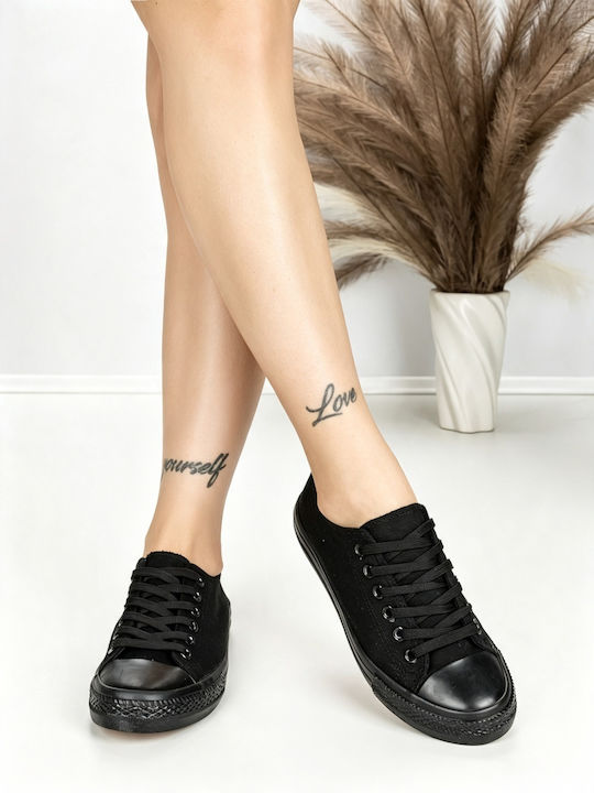 Adidași Flatforms Pentru Femei Negri