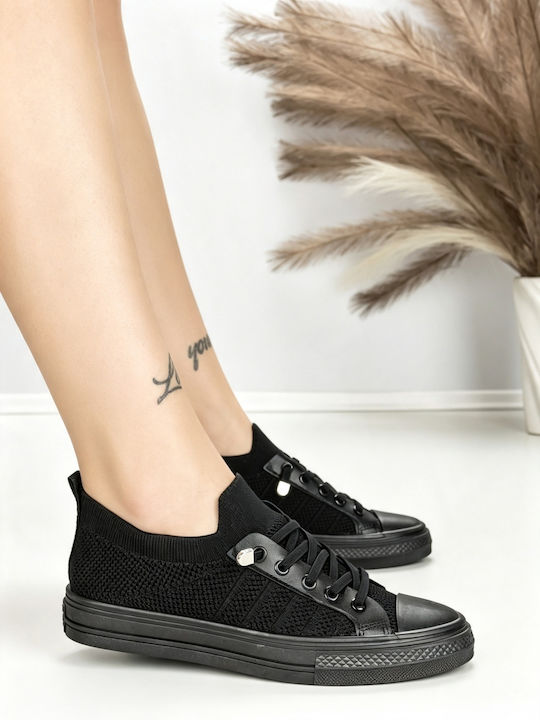 Adidași Flatforms Pentru Femei Negri