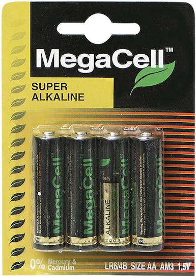 Megacell Αλκαλικές Μπαταρίες AA 1.5V 48τμχ