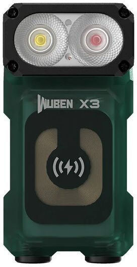 Wuben LED Flashlight X3-Pro Green