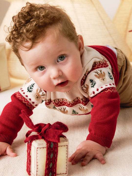 Kids Set with Pants Winter 2 Pieces Red