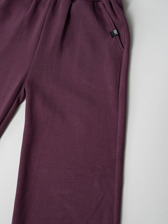 Kinder Sweatpants Set - Jogginganzug Kirschrot 2 Stück