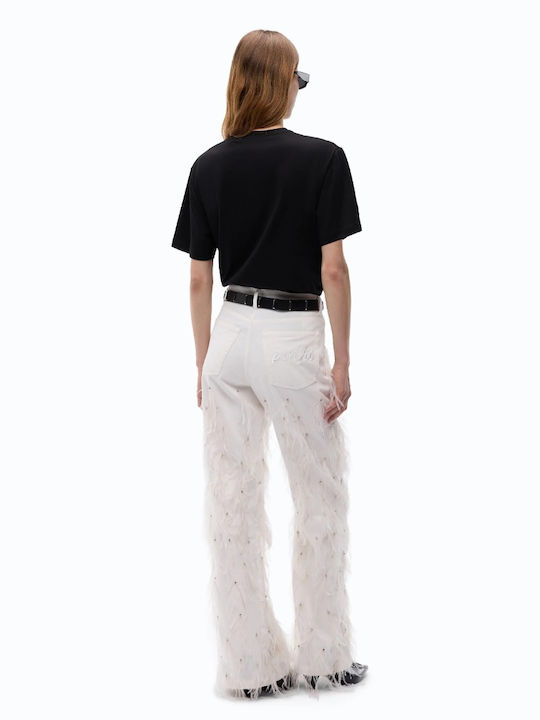 Women's Cotton Short Sleeve Top Black