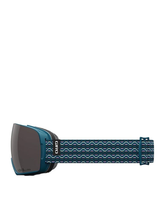 Giro Ski & Snowboard Goggles Adults Blue With Tint Lens In Blue Colour Giro Ski & Snowboard Goggles Adults Blue With Tint Lens In Blue Colour