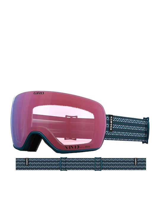 Giro Ski- & Snowboardbrille für Erwachsene, Blau, mit blau getöntem Glas