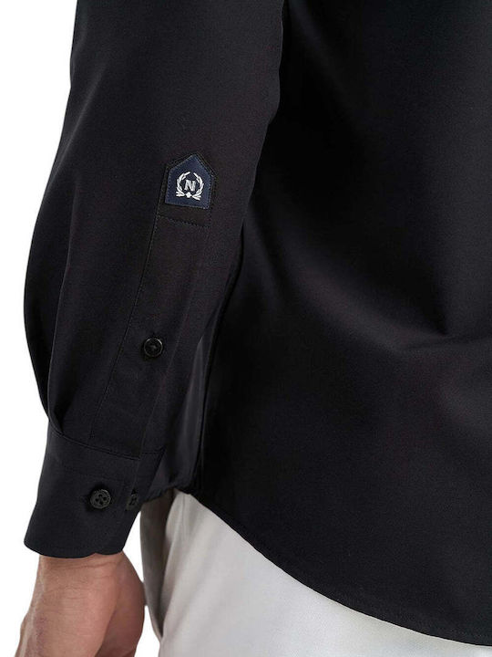 Long Sleeve Shirt Regular Fit Black