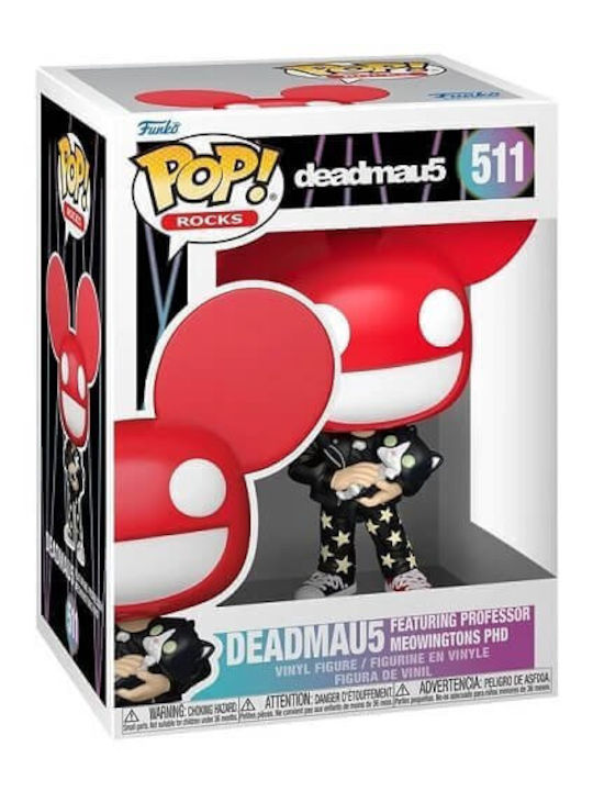 Funko Pop! Rocks: Deadmau5 Professor Meowingtons PhD 511