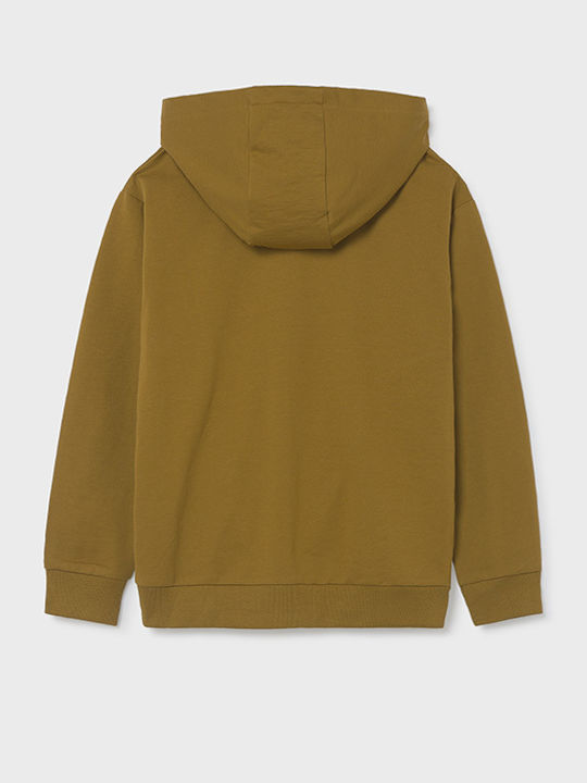 Kinder-Sweatshirt mit Kapuze Melone