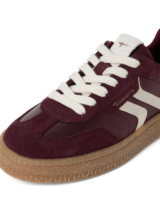 Damentaschen Sneakers Burgundisch Met