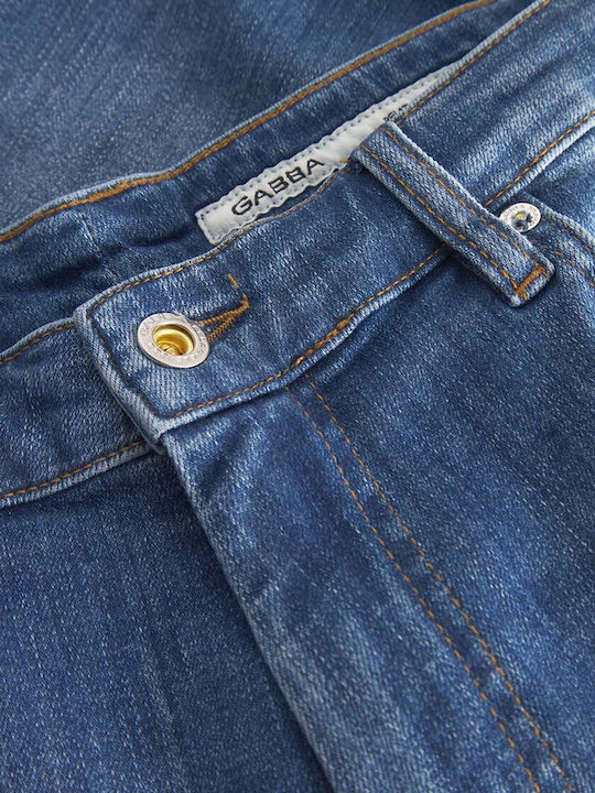 Men's Denim Shorts Mid Blue Denim