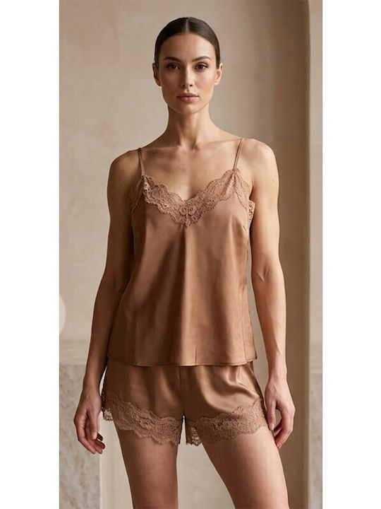 Jumelles Καλοκαιρινό Babydoll Μπεζ