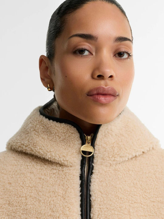 Damen Jacken für Winter Beiges