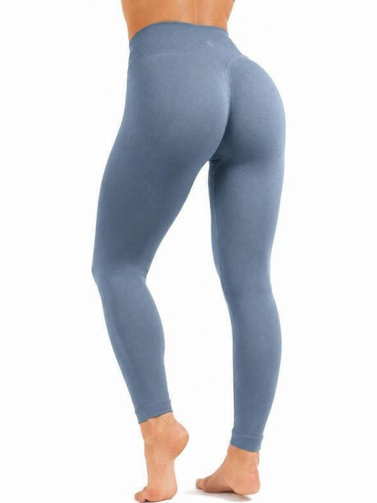 Training Women's Leggings High Waist & Push Up Blue Sapphire