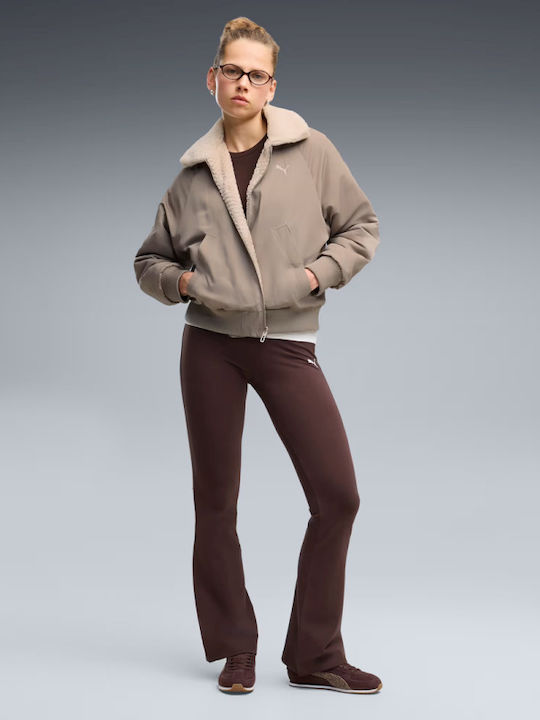 Essentials Damen Jogginghose Ausgestellt Braune