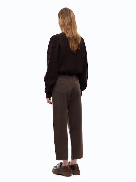 Women's Jeans Pants Brown