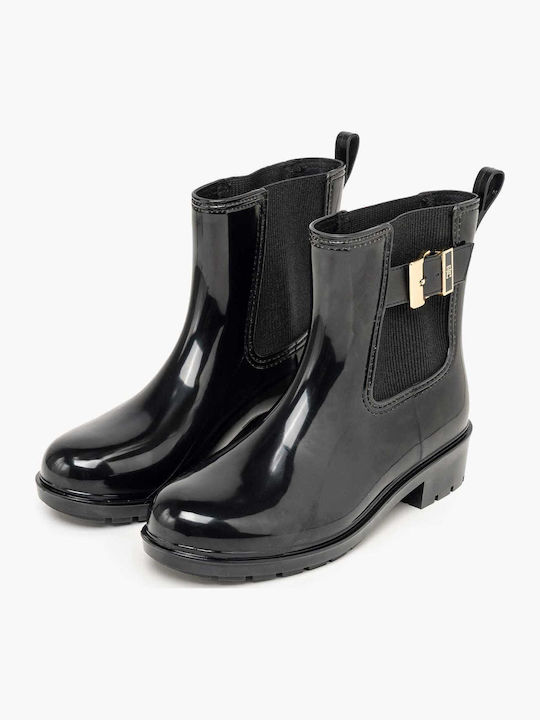 Damen Gummistiefel Schwarze